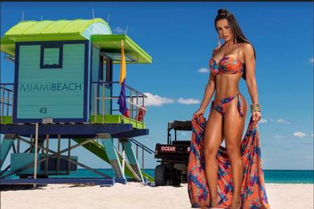 Fernanda D’avilla em Miami