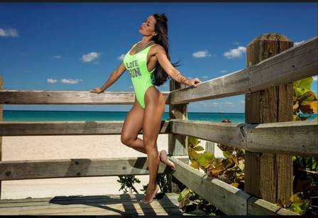 Fernanda D’avilla em Miami