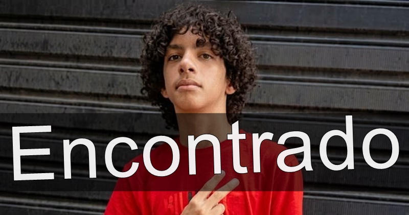 Adolescente Kayhan Ferreira foi Encontrado