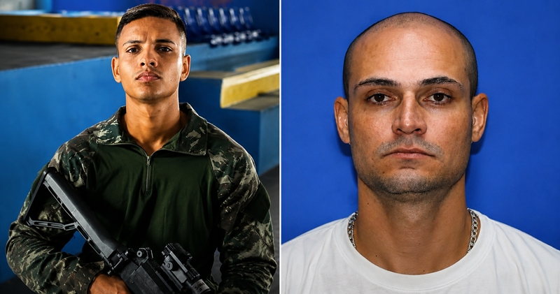 O cabo da Polícia Militar David Trancoso Daniel foi condenado a 13 anos de prisão pela morte do soldado paraquedista do Exército Willamis Cardoso da Silva.