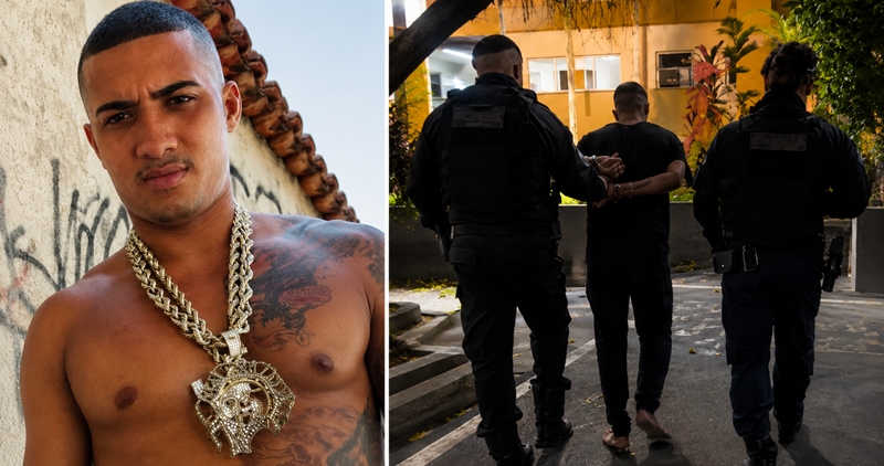 líder do comando vermelho é preso com fuzil e explosivos durante ação na zona oeste do rio