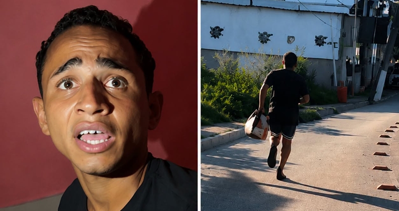 SUSPEITO DE ROUBOS NA PRAIA DE MAUÁ TENTA SE ESCONDER, É DESCOBERTO E CORRE MAIS DE 10 KM PARA SE ENTREGAR