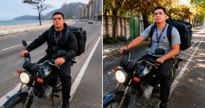 "ELE ME RECUSOU POR CAUSA DO MEU PESO", DIZ PASSAGEIRA; MOTOBOY ALEGA QUESTÃO DE SEGURANÇA E CASO DIVIDE A INTERNET