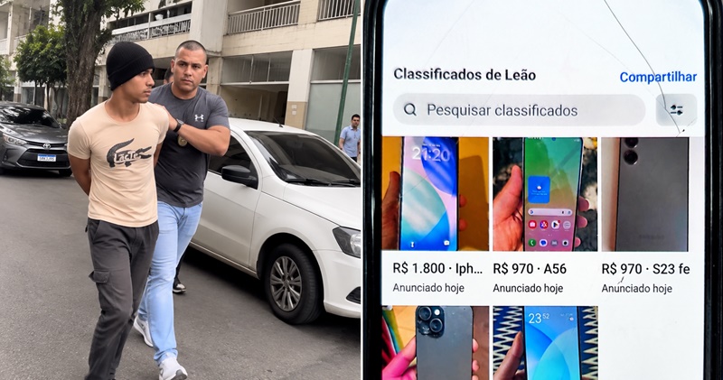DUPLA É PRESA AO TENTAR VENDER IPHONE ROUBADO PELA INTERNET NO RIO