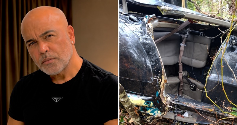 DESTROÇOS DE HELICÓPTERO COM CANTOR RICK SÃO ENCONTRADOS APÓS HORAS DE BUSCAS