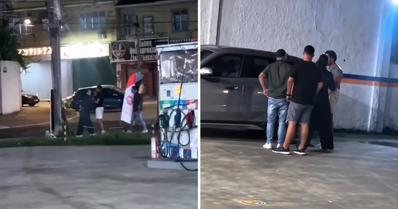 FOI CURTIR LONGE DE CASA, MAS ACABOU SURPREENDIDO PELA ESPOSA